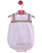 Bombacho bebe unisex Blanco celeste y crudo Familia Palermo de Del Sur