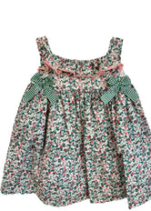 Vestido niña floral , de Valentina Bebés