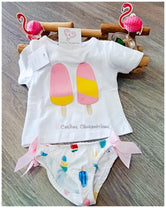 CONJUNTO BAÑO NIÑA POLOS