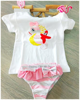 CONJUNTO BAÑO NIÑA CABALLITO DE MAR