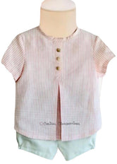 Connjunto Bebé Niño , Camisa y Bombacho de Valentina Bebés