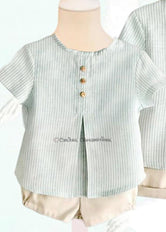 Conjunto Bebé niño , Camisa y Bombacho de Valentina Bebés