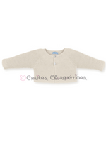 Chaqueta bebé unisex natural Aires de Cerdeña de Mac Ilusion