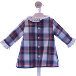 Vestido bebe niña tartan volantes Familia Minnie de Del Sur