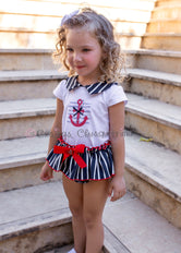 Conjunto bebé niña marinero Familia Catania de Nekenia