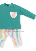 Conjunto niño suéter y pantalón jogging aquatic Muselina Menorca de Mac Ilusion