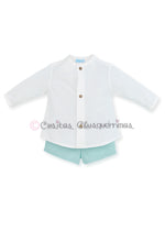 Conjunto niño glaciar o safari camisa y pantalón Voile Vir de Mac Ilusion