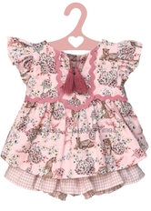 Conjunto blusa bebé niña Leopardos de Valentina Bebés