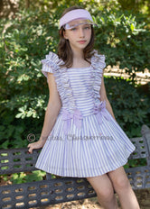 Vestido Niña malva Familia Genova de Nekenia