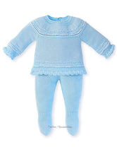 Conjunto bebe unisex celeste Coco Island de Mac Ilusion