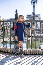 Vestido Niña azul marino, Familia Makalu, Nekenia
