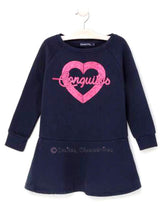 Vestido Sudadera "Corazón" de Conguitos