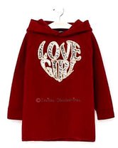 Vestido Sudadera "LOVE GIRL" de Conguitos