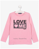 Camiseta "LOVE ME " Con Luz de Conguitos