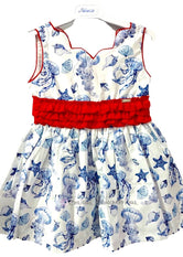 Vestido vuelo niña Colección Medusas de Nekenia