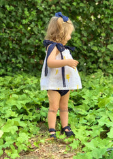 Jesusito bebé niña y ranita print hadas y estrellitas Familia Fantasía de Lililú