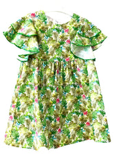 Vestido niña Familia Tropical de Blanca Valiente