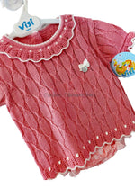 Conjunto bebe niña  coral familia "Coral" de Visi