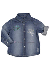 Camisa vaquera bebé niño de Birba Trybeyond