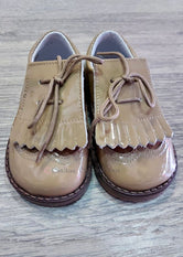 Zapatos Bluchers niño charol vison de Chuches