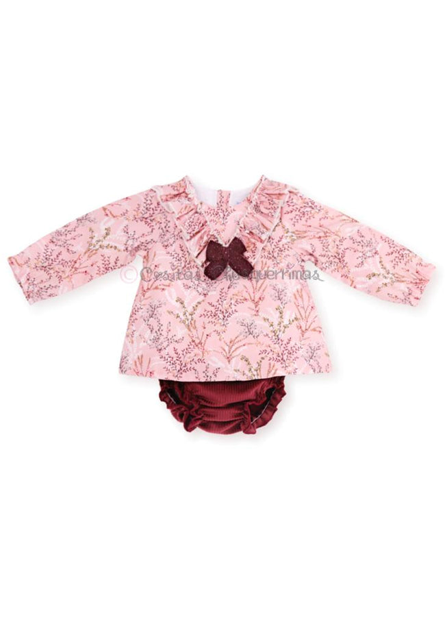 Jesusin y culotte bebé niña pétalo Familia Autumn Romance de Mac Ilusión