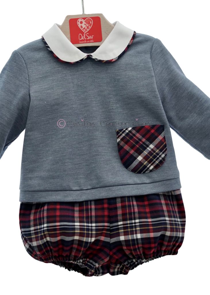 Conjunto bebé niño Familia Amatista de Del Sur