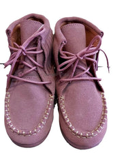 Zapatos tipo mohicanas niña nude de Chuches