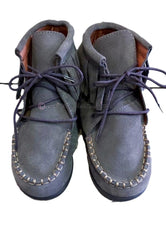 Zapatos tipo mohicanas unisex gris de Chuches