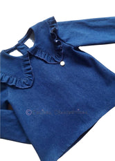 Blusa niña denim Familia Greta de Boétie