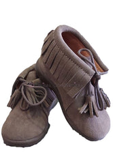 Zapatos tipo mohicanas unisex taupe de Chuches