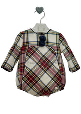 Bombacho bebé niño cuadros Familia Barbra de Marta y Paula