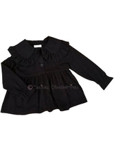 Camisa niña de Algodón negra Familia Berta de Boétie