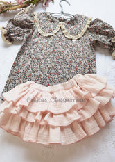 Conjunto niña Camisa y braguita Familia Celia de Boetie