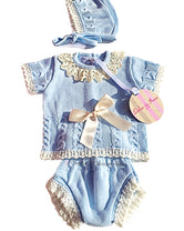 Conjunto bebe niño perle celeste de Dulce de Fresa