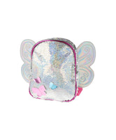 Mochila niña transparente efecto espejo