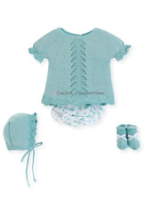 Conjunto bebe Niña aquatic 4 piezas Pandang Bolong de Mac Ilusion