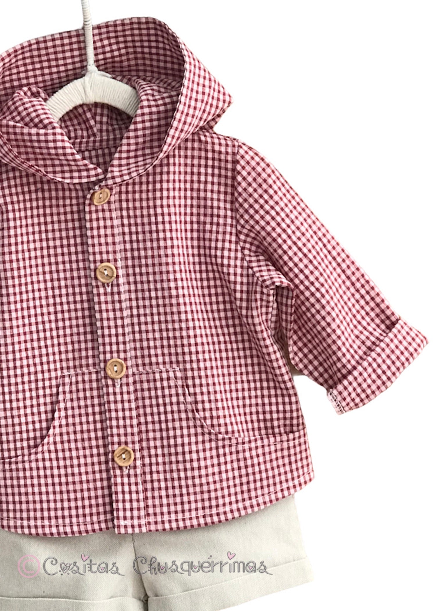 barrera Min Oso polar Conjunto Bebé Niño, Camisa capucha y Pantalon, de Valentina Bebés – Cositas  Chusquérrimas