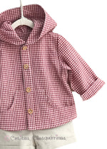 Conjunto Bebé Niño, Camisa capucha y Pantalon, de Valentina Bebés