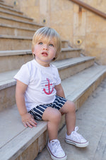 Conjunto bebé niño camisa y pantalón marinero Familia Catania de Nekenia
