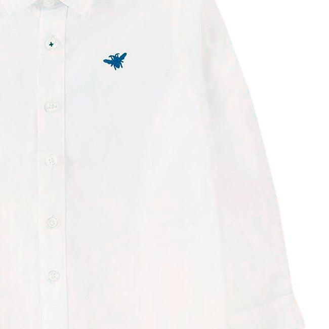 Camisa niño abeja blanca de Dadati