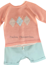 Conjunto Bebé Niño, Jersey, Camiseta y Bombacho de Valentina Bebés