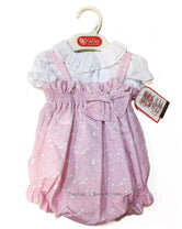 Conjunto bebe niña ranita corazones rosa Familia Brisa de Del Sur