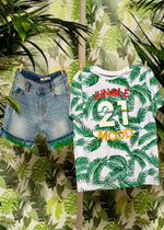 Camiseta manga corta niño "Jungle 21 Mood" de Birba Trybeyond