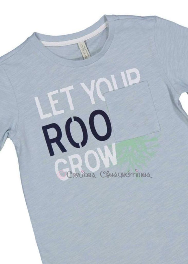 Camiseta manga corta niño "Let your roo grow" de Birba Trybeyond