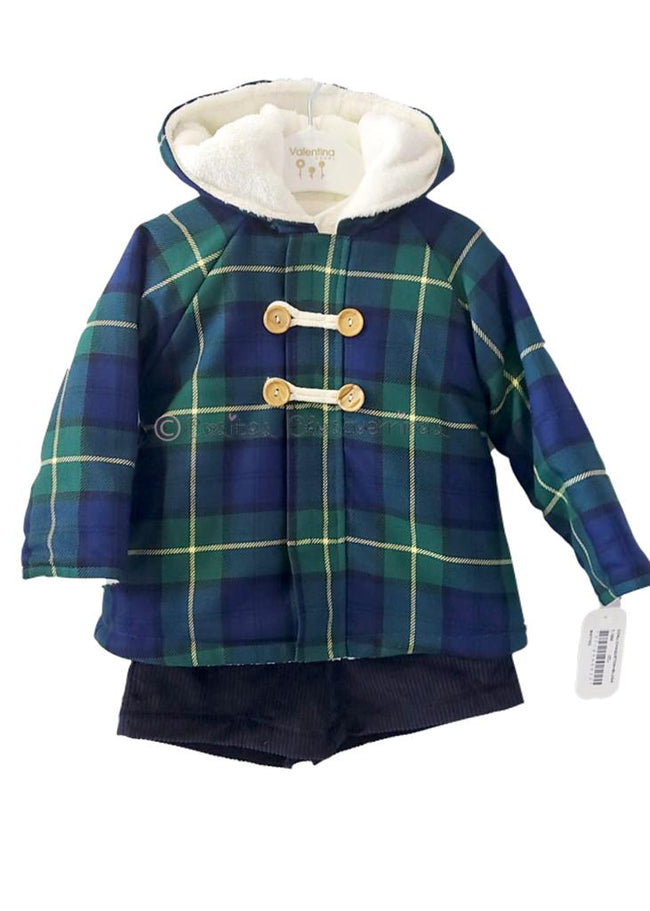 Conjunto bebé niño chaqueton, camisa y pantalón de Valentina Bebés