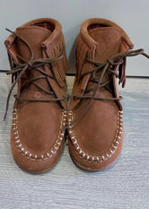 Zapatos tipo mohicanas unisex cuero de Chuches