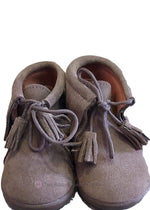 Zapatos tipo mohicanas unisex taupe de Chuches